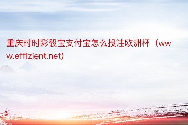 重庆时时彩骰宝支付宝怎么投注欧洲杯（www.effizient.net）